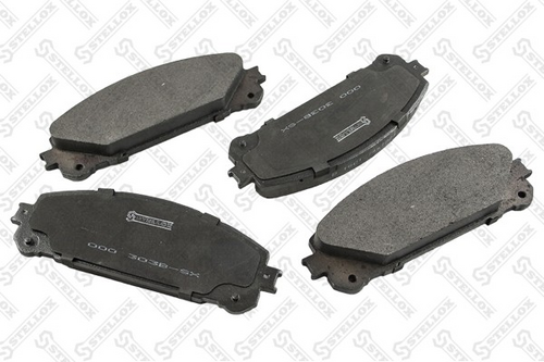 Тормозные колодки дисковые STELLOX 000 303B-SX