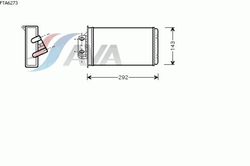 Теплообменник отопления салона STELLOX 10-35101-SX