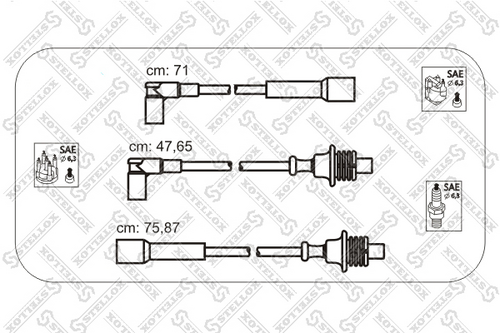 К-кт проводов STELLOX 10-38150-SX