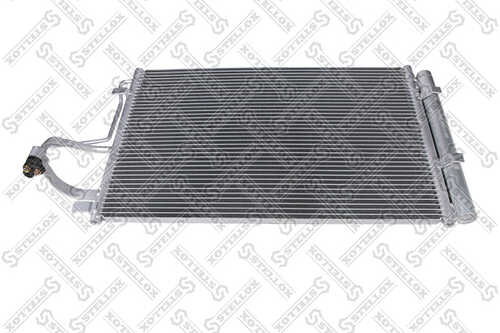 Радиатор кондиционера STELLOX 10-45756-SX
