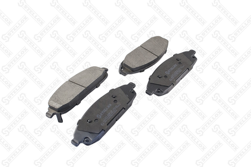 Комплект тормозных колодок дискового тормоза STELLOX 1184 002B-SX