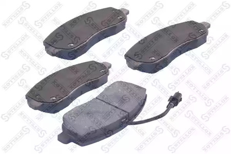 Комплект тормозных колодок дискового тормоза STELLOX 000 004B-SX