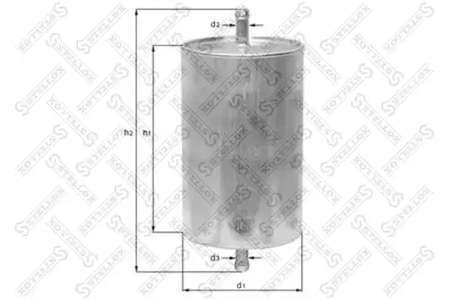 Топливный фильтр STELLOX 21-00061-SX