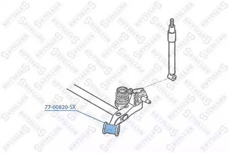 Подвеска рычага независимой подвески колеса STELLOX 77-00820-SX