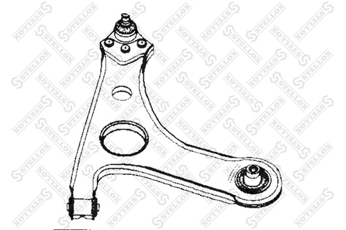 57-01703-sx рычаг нижний левый STELLOX 57-01703-SX