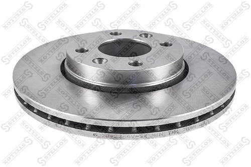 Диск тормозной передний STELLOX 6020-2264V-SX