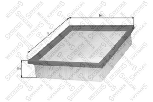 Фильтр воздушный STELLOX 71-00678-SX