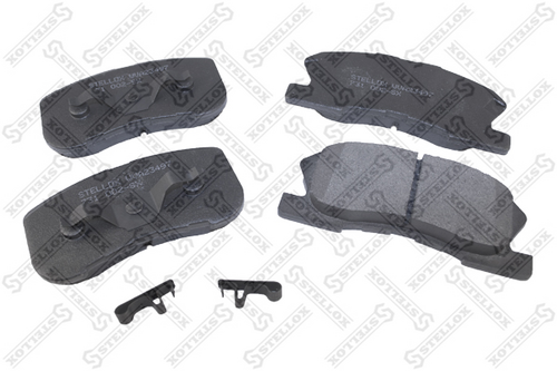 Тормозные колодки дисковые STELLOX 731 002-SX