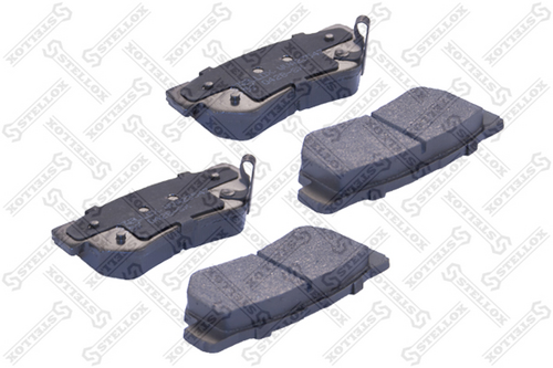 Колодки дисковые задние STELLOX 757 042B-SX