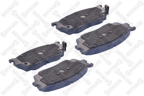 Комплект тормозных колодок дискового тормоз STELLOX 811 002B-SX