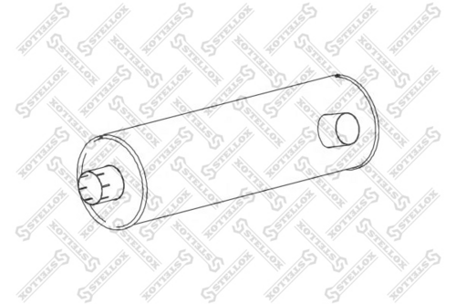 82-03067-sx глушитель задний STELLOX 82-03067-SX