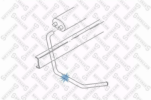 82-03574-sx труба глушителя STELLOX 82-03574-SX