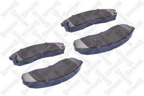 Комплект тормозных колодок дискового тормоз STELLOX 832 002B-SX