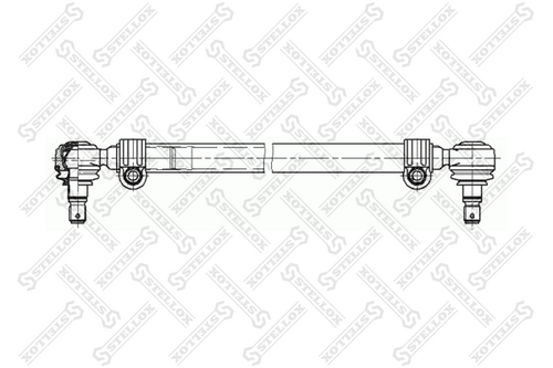 Поперечная рулевая тяга STELLOX 84-35051-SX