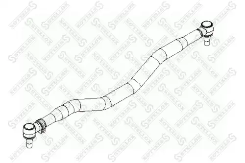 84-35131-sx тяга рулевая попер l1588 d52 изг-4 конус30 STELLOX 84-35131-SX
