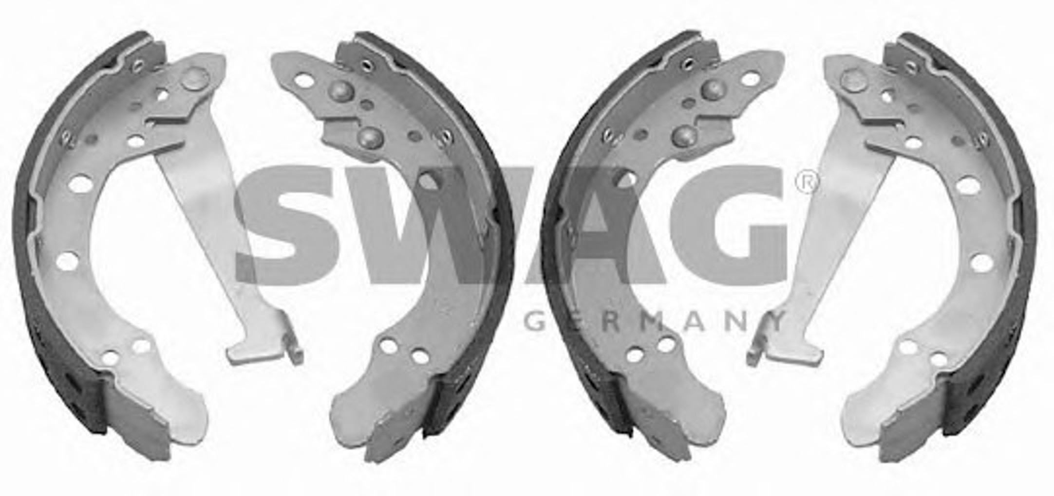 Колодки тормозные барабанные SWAG 30907014