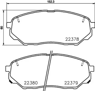Колодки тормозные дисковые TEXTAR 2237801