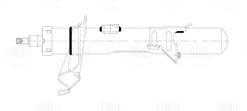 Амортизатор передний правый газовый TRIALLI AG 10376