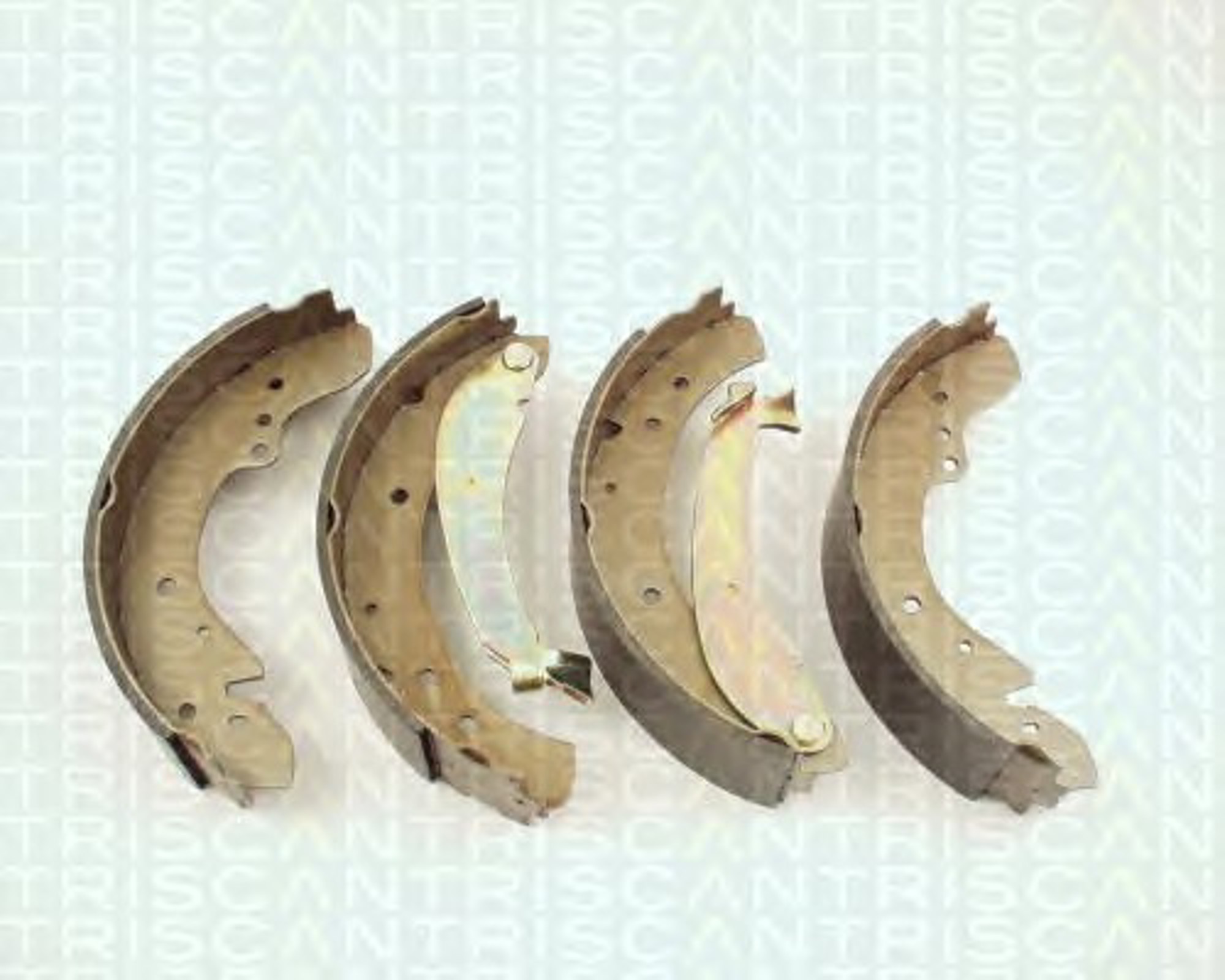 Комплект тормозных колодок TRISCAN 8100 10573