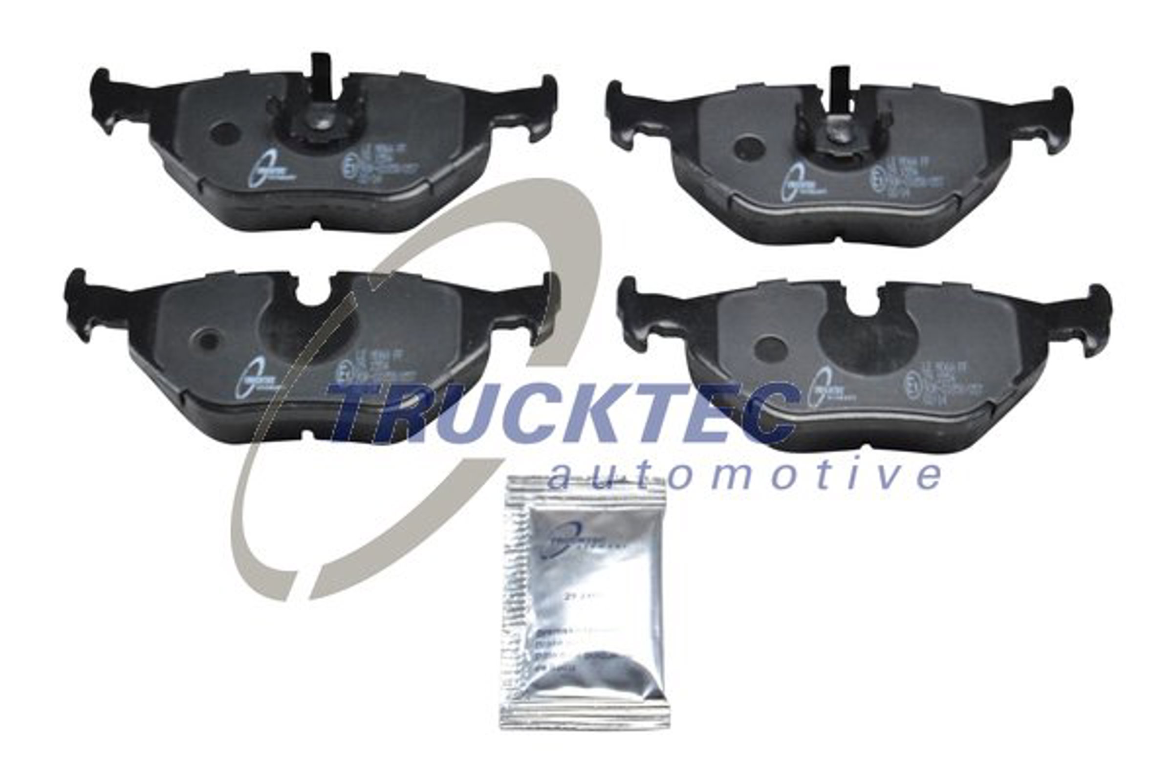 Комплект тормозных колодок дисковый тормоз TRUCKTEC AUTOMOTIVE 08.35.007