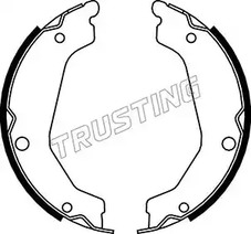 Комплект тормозных колодок стояночная тормозной системы TRUSTING 046.219