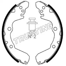 Комплект тормозных колодок TRUSTING 064.165
