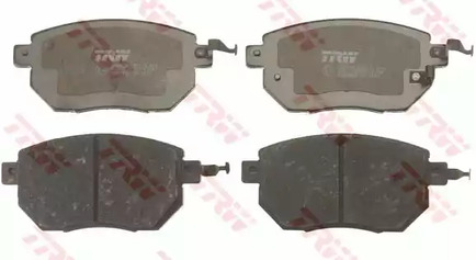 Комплект тормозных колодок дискового тормоза TRW GDB3416