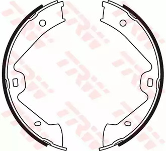 Колодки тормозные барабанные TRW GS8776