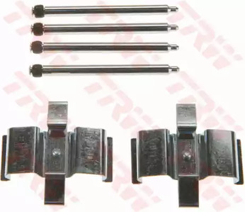 Комплектующие колодки дискового тормоза TRW PFK602