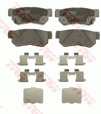 Колодки тормозные дисковые TRW GDB3432