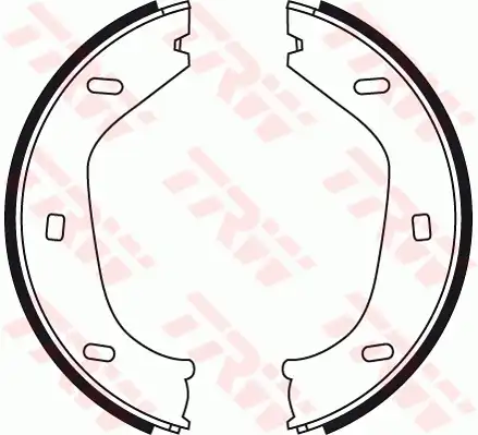 Колодки ручника TRW GS8219