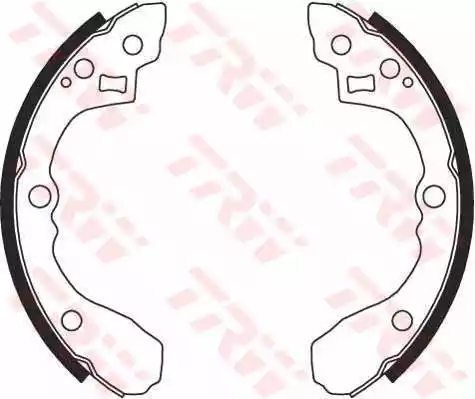 Комплект тормозных колодок TRW GS8692