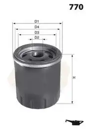 Lfos293 фильтр масляный TRW LFOS293
