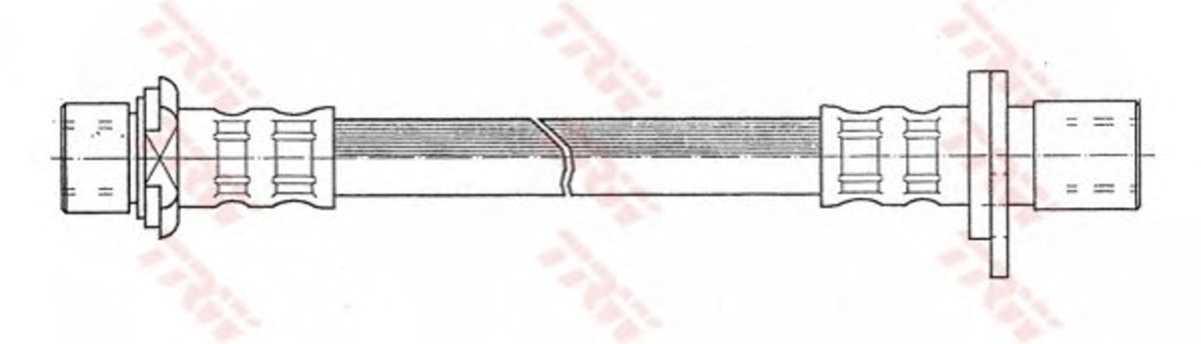 Шланг тормозной TRW PHA384