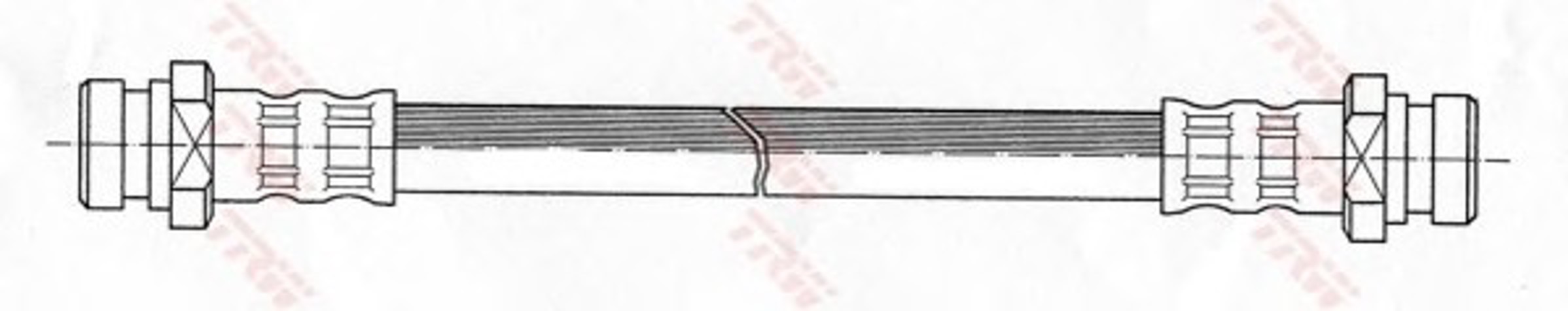 Шланг тормозной TRW PHA427