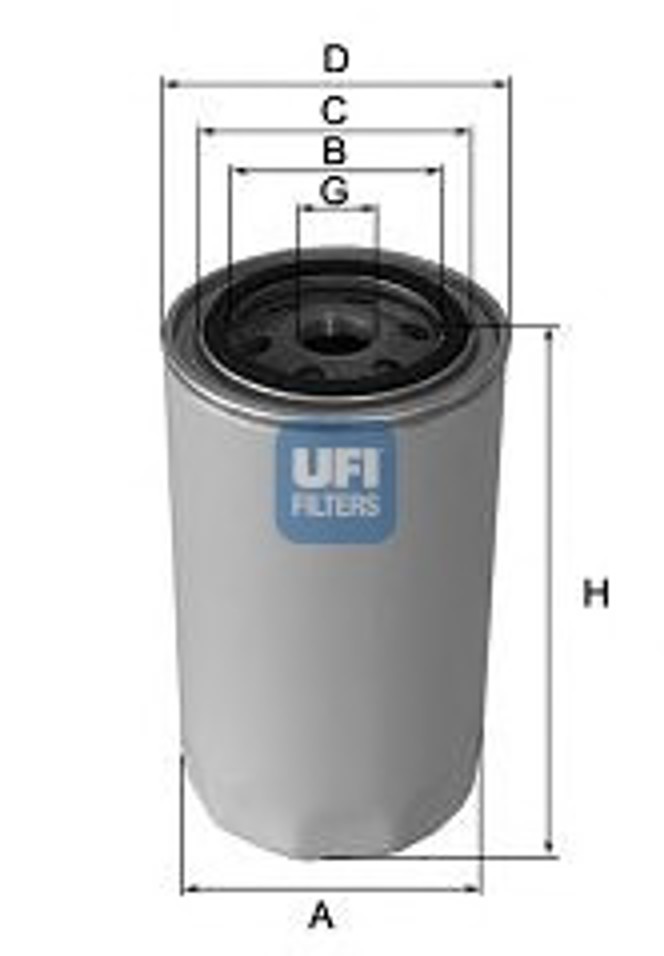 Масляный фильтр UFI 23.232.00