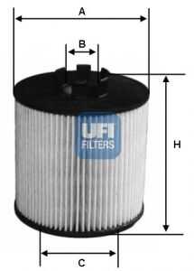 Фильтр масл. UFI 25.063.00