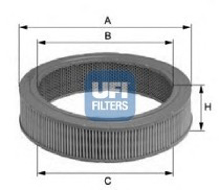 Фильтр воздушный UFI 27.581.00