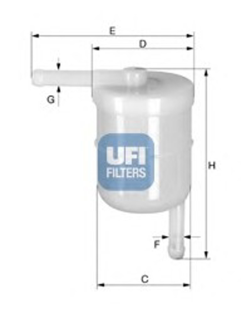 Фильтр топливный UFI 31.003.00