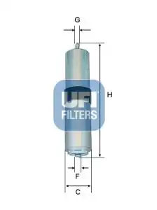 Топливный фильтр UFI 31.926.01