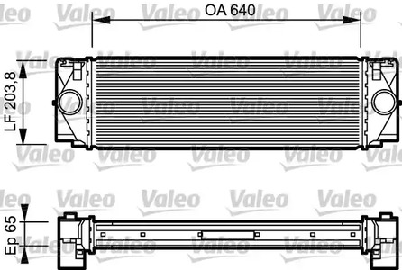 Интеркулер VALEO 817994