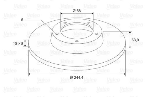 Тормозные диски VALEO 297994
