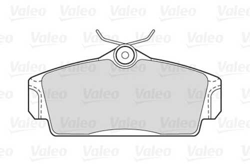 Комплект тормозных колодок дискового тормоза VALEO 301450