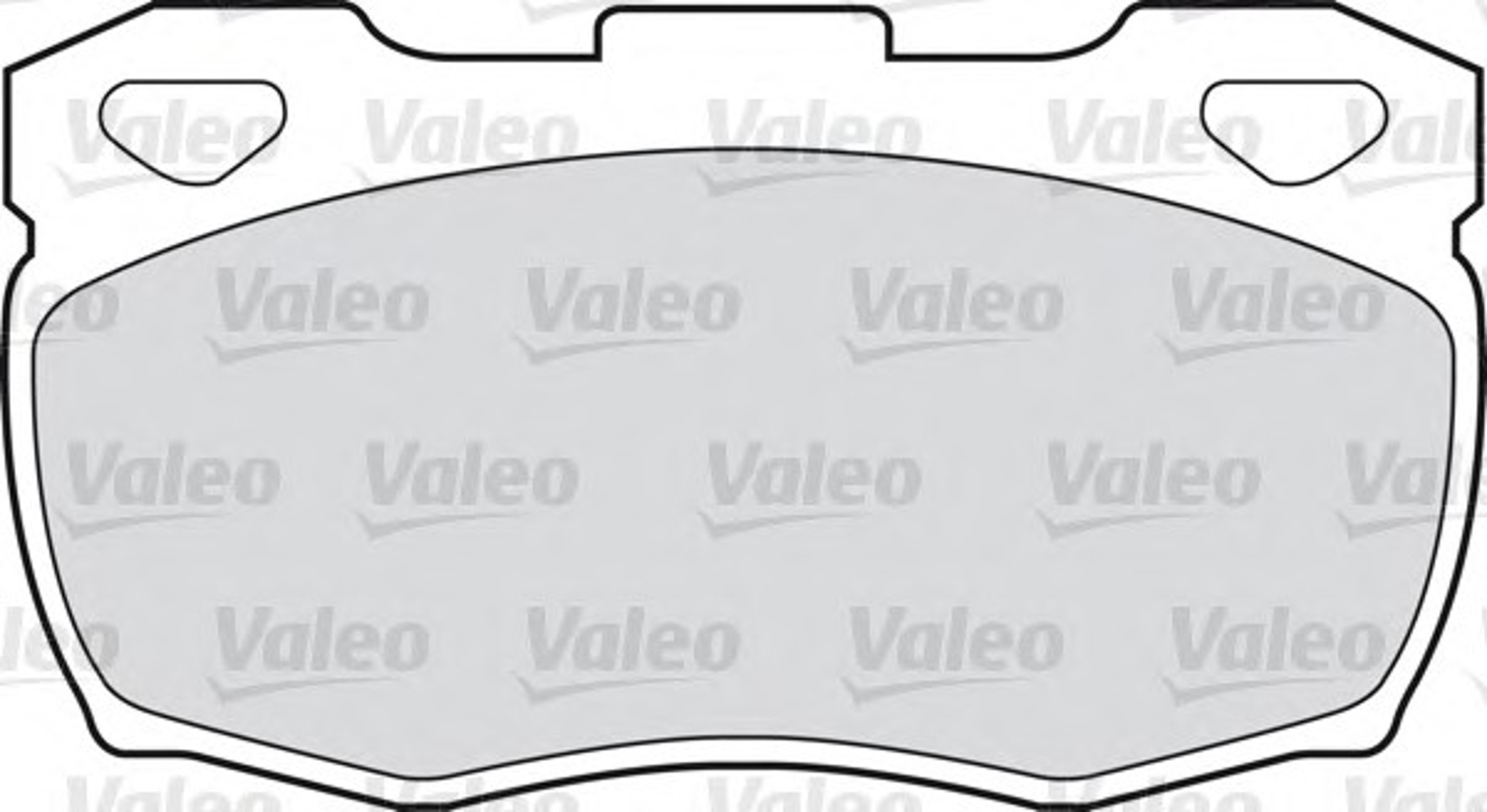 Колодки тормозные дисковые VALEO 598623