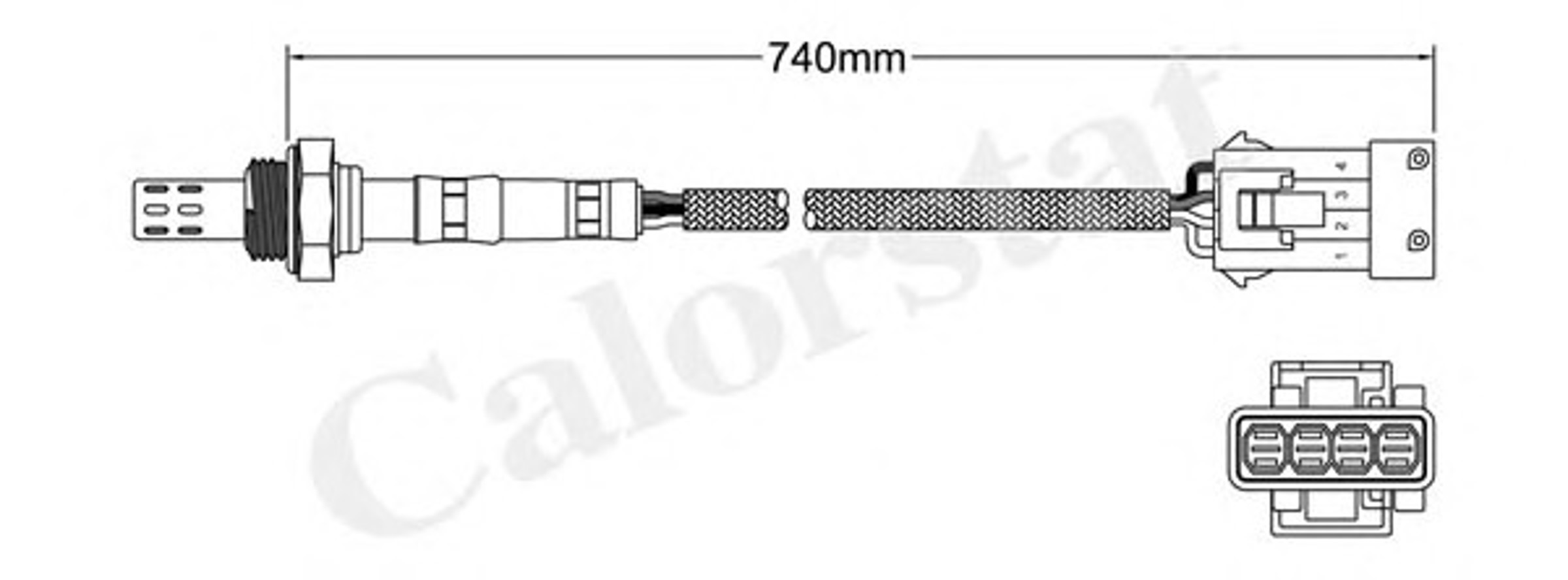 Лямбда-зонд VERNET LS140054