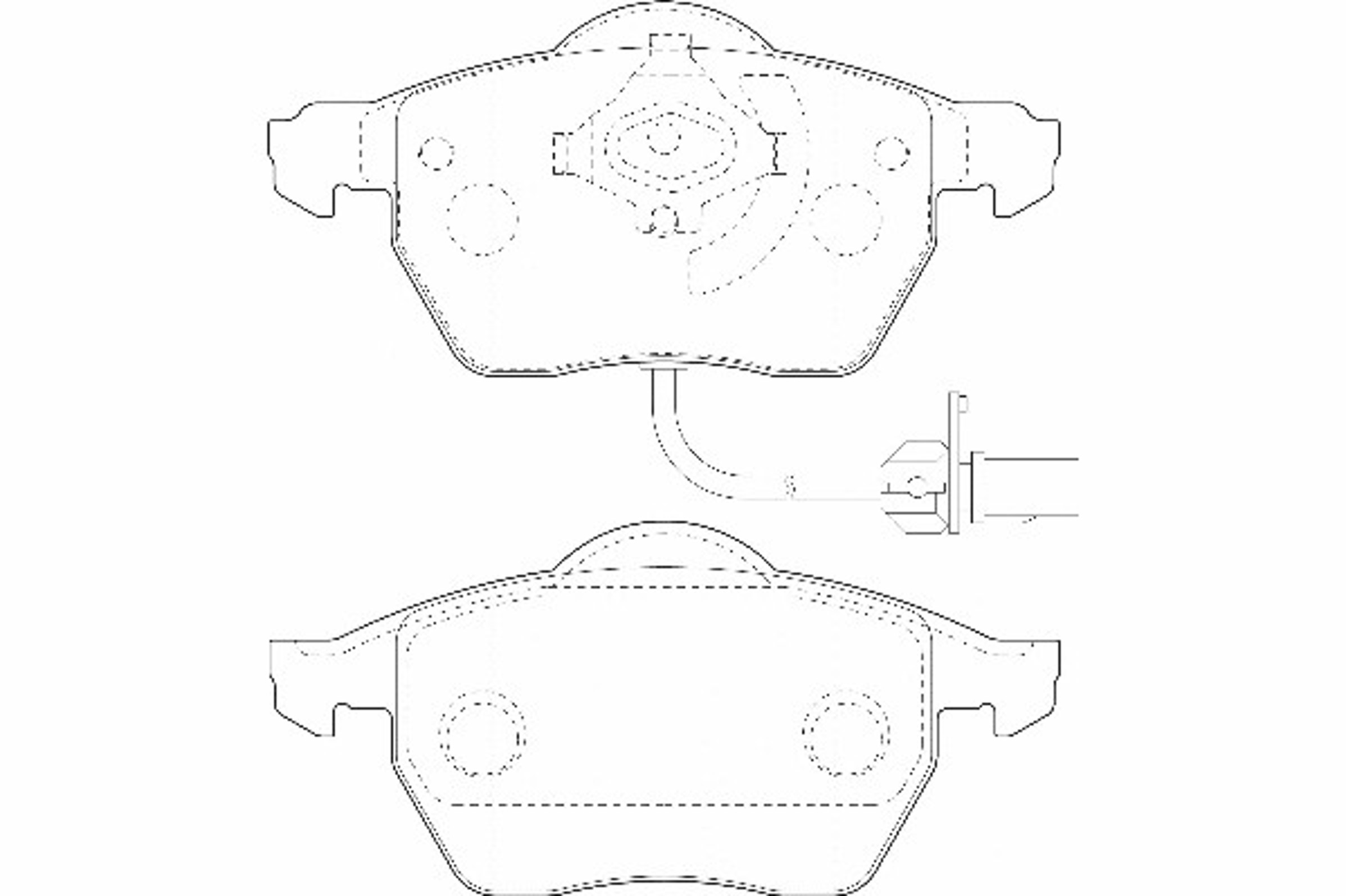 Колодки тормозные дисковые WAGNER WBP20676A