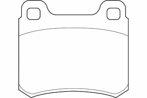 Колодки тормозные дисковые WAGNER WBP20687B