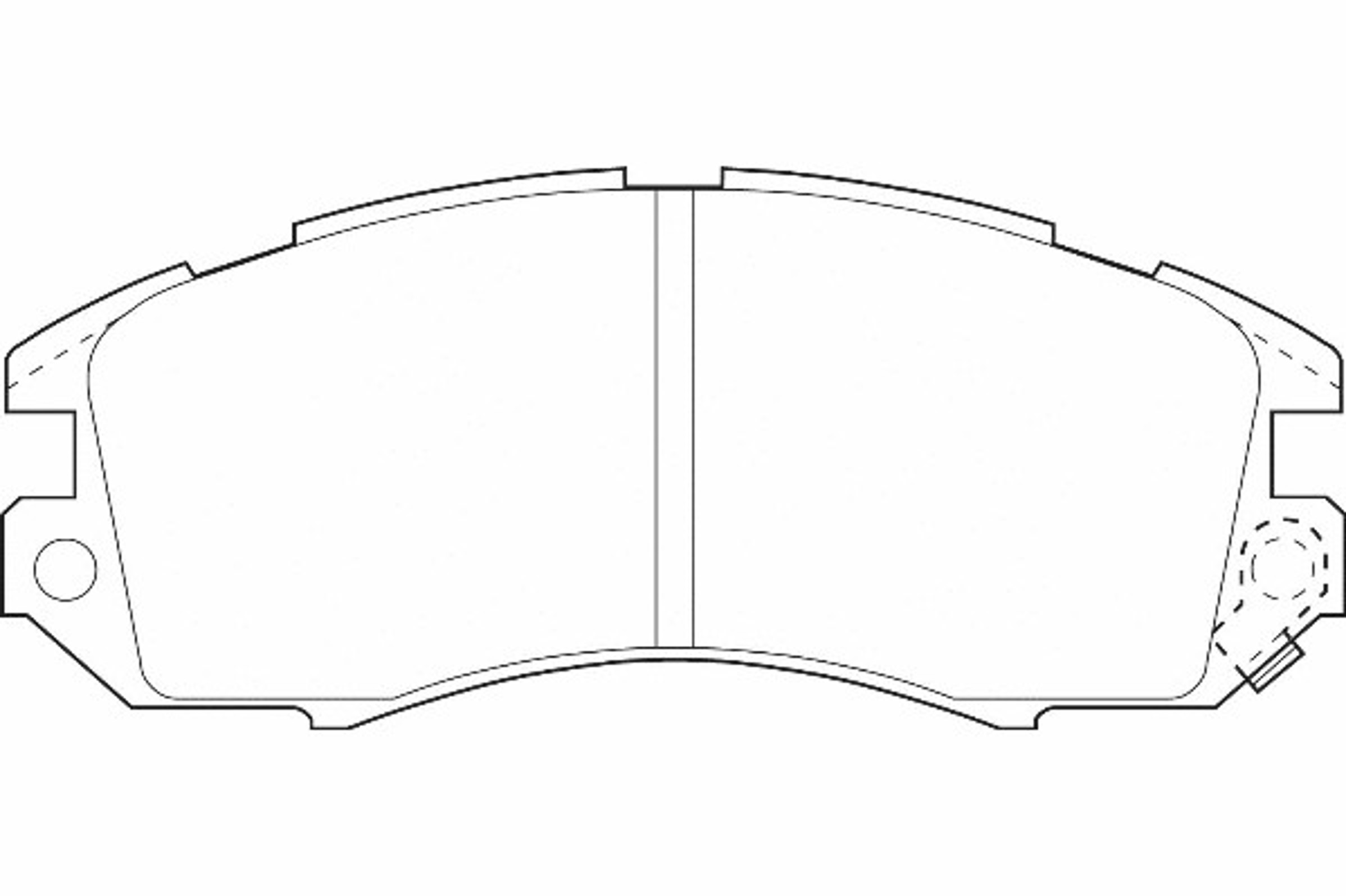 Колодки тормозные дисковые WAGNER WBP21495A