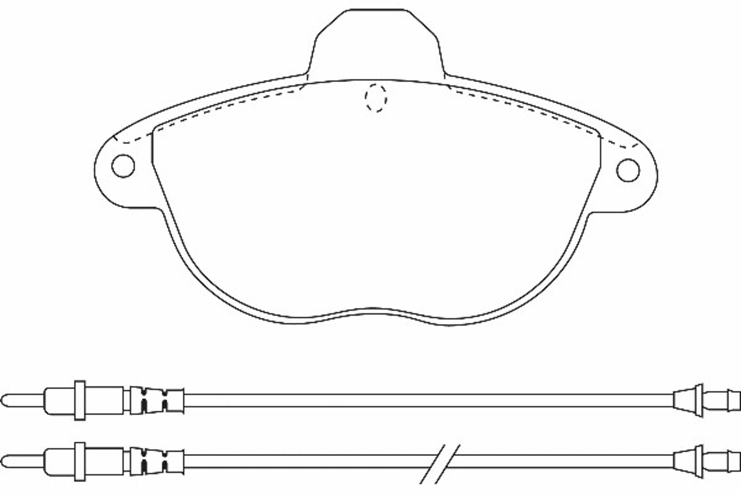 Колодки тормозные дисковые WAGNER WBP23146A