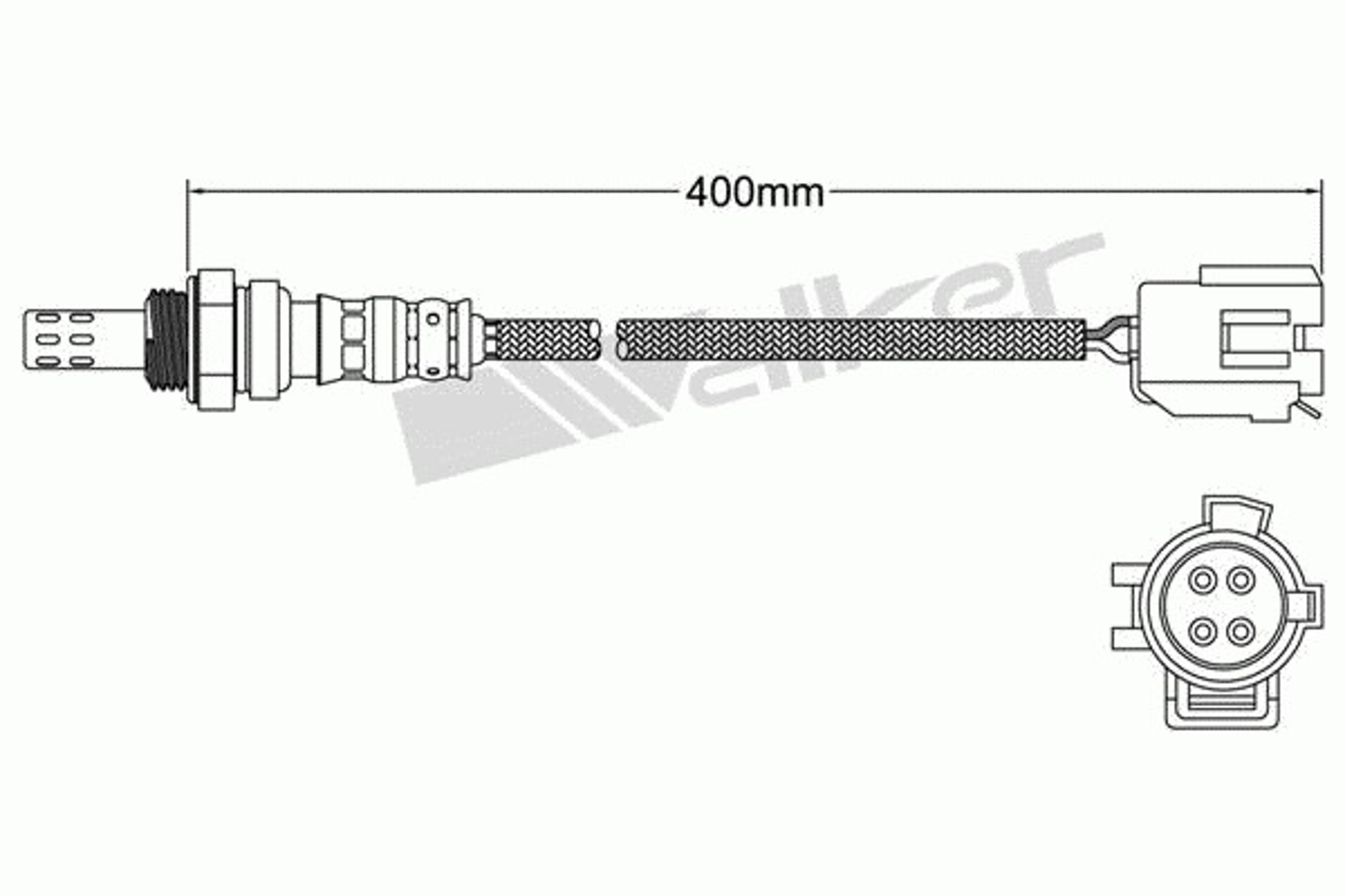 Лямбда-зонд WALKER PRODUCTS 250-24942